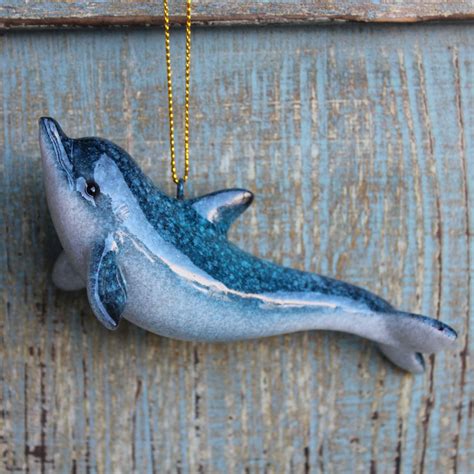 Dolphin ornament .